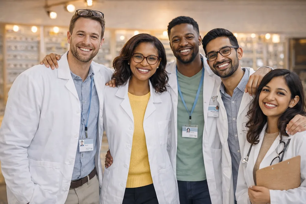 Operating team in a trading unit